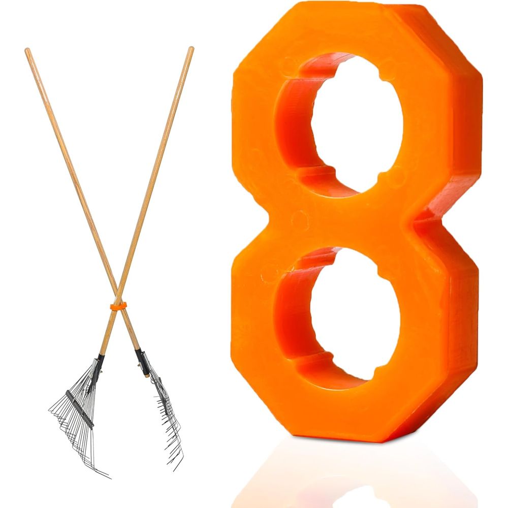 Gardening Tools For Seniors - Garden Rake with Ergonomic Design to