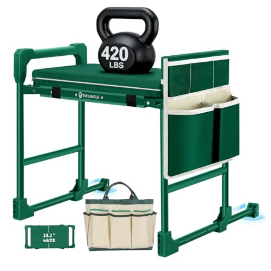 Gardening Tools For Seniors - Garden Kneeler and Seat for Seniors:
