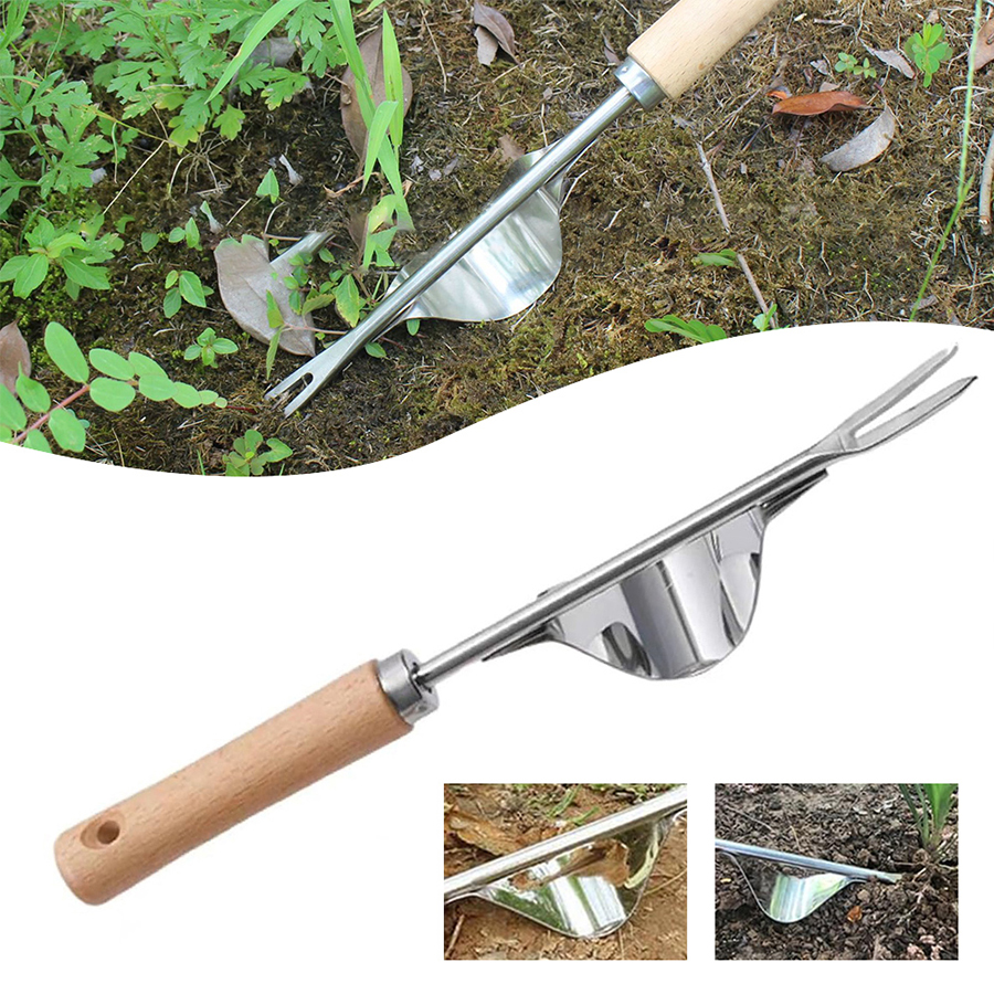 Gardening Tools To Remove Weeds - Manual Weed Puller Tool Stainless Steel