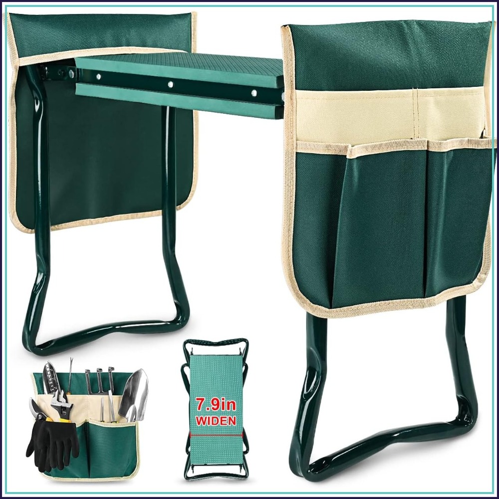 Gardening Tools For Seniors - Upgraded Garden Kneeler and Seat with