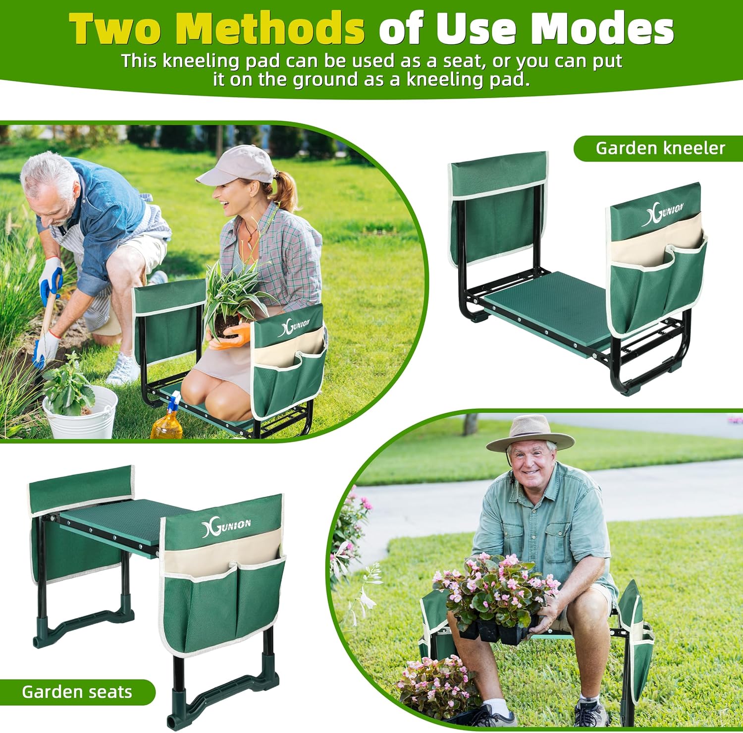 Heavy Duty Garden Kneeler and  – Gardening Tools For Seniors recenzja i cena