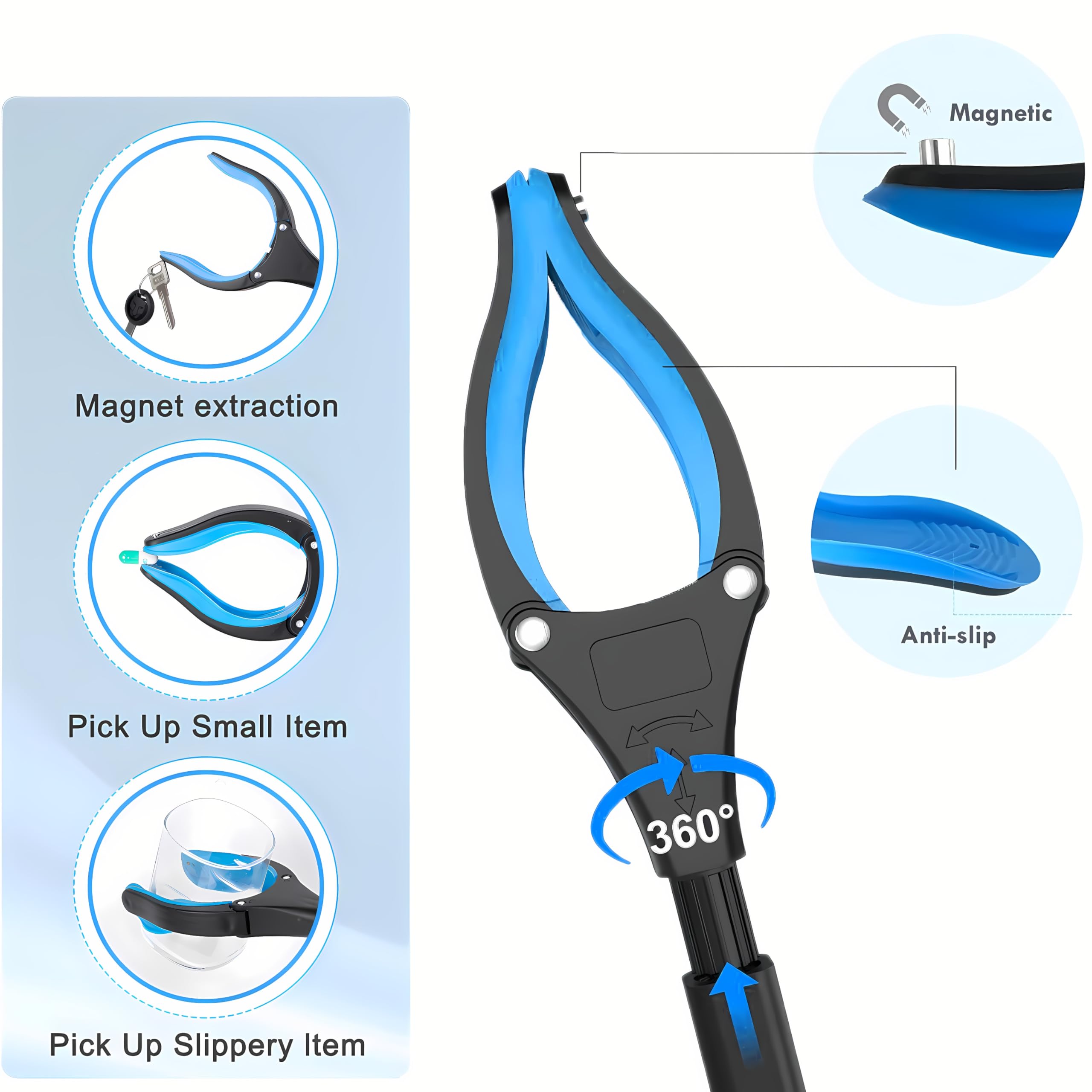 Grabber Reacher Tool - Foldabl – Gardening Tools For Seniors recenzja i cena