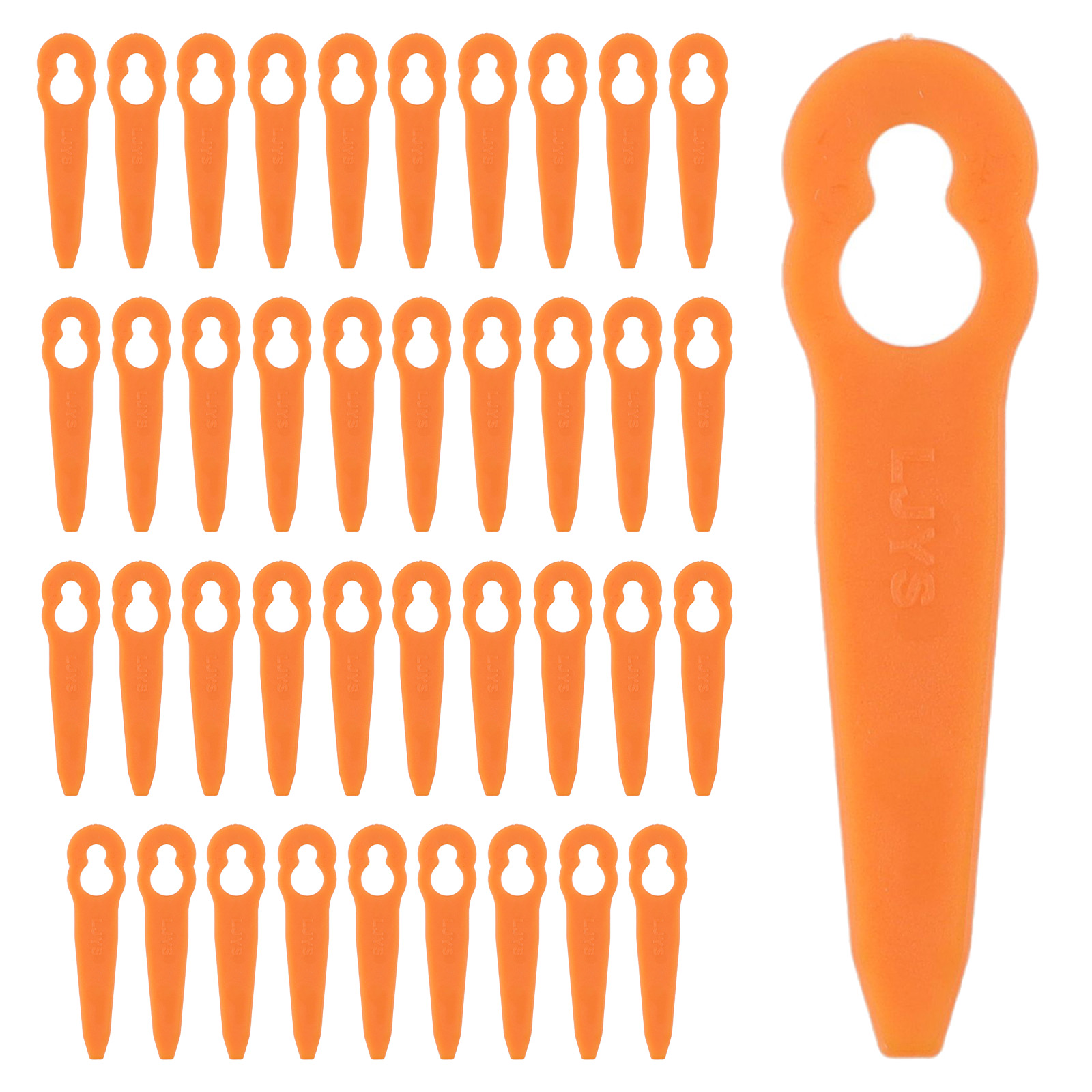 40pcs Plastic Lawn Mower Blade – Gardening Tools High Quality recenzja i cena