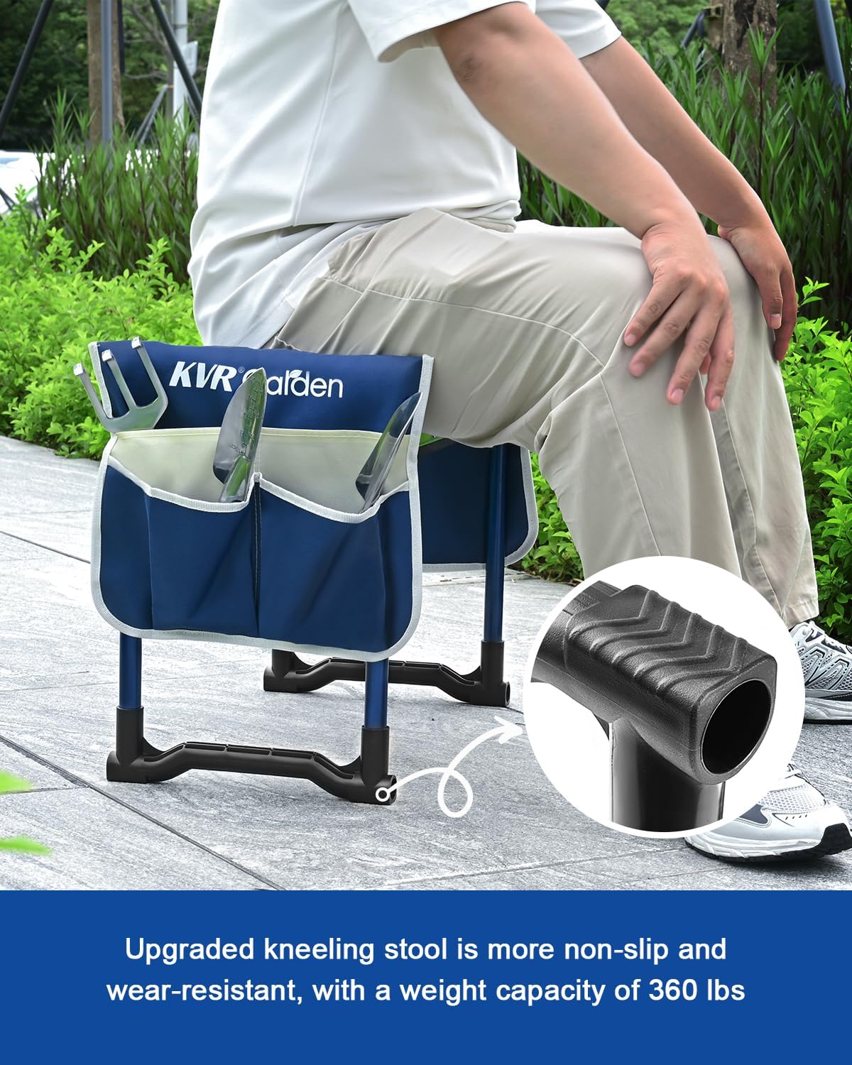 7-Piece Garden Kneeler & Seat  – Gardening Tools For Seniors recenzja i cena