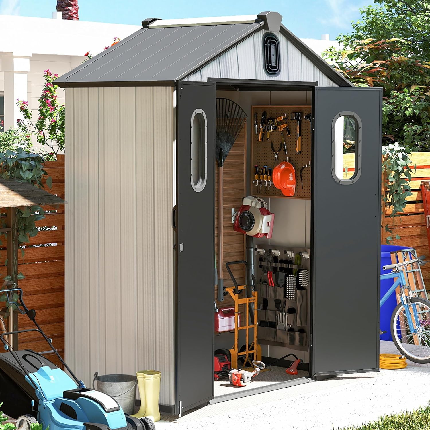 5x3 FT Resin Storage Shed All  – Gardening Tools In recenzja i cena