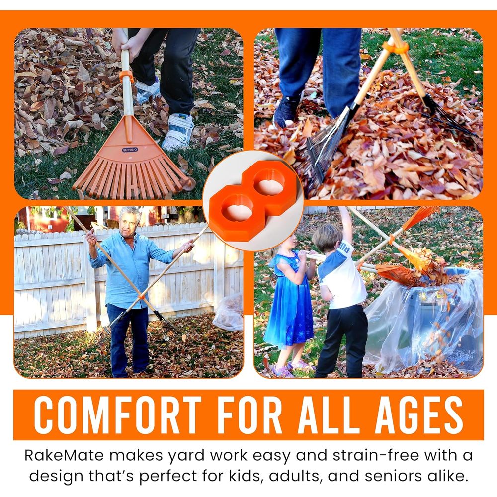 Garden Rake with Ergonomic Des – Gardening Tools For Seniors recenzja i cena
