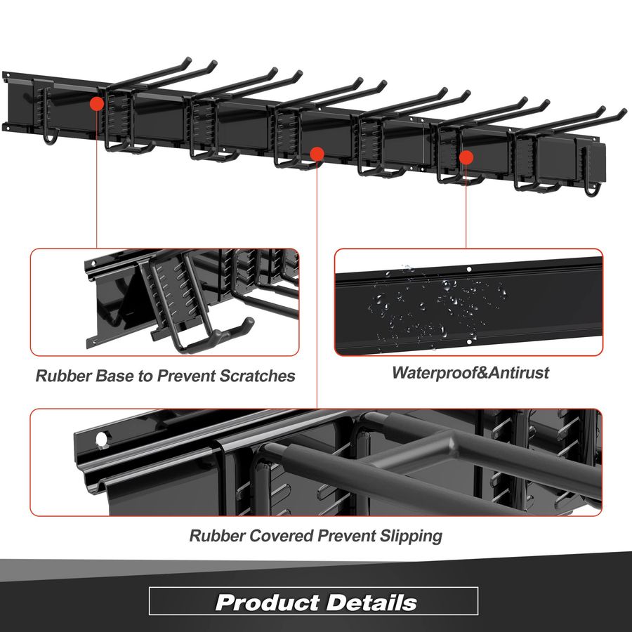 Heavy Duty Garage Storage Rack – Gardening Tools Rack recenzja i cena