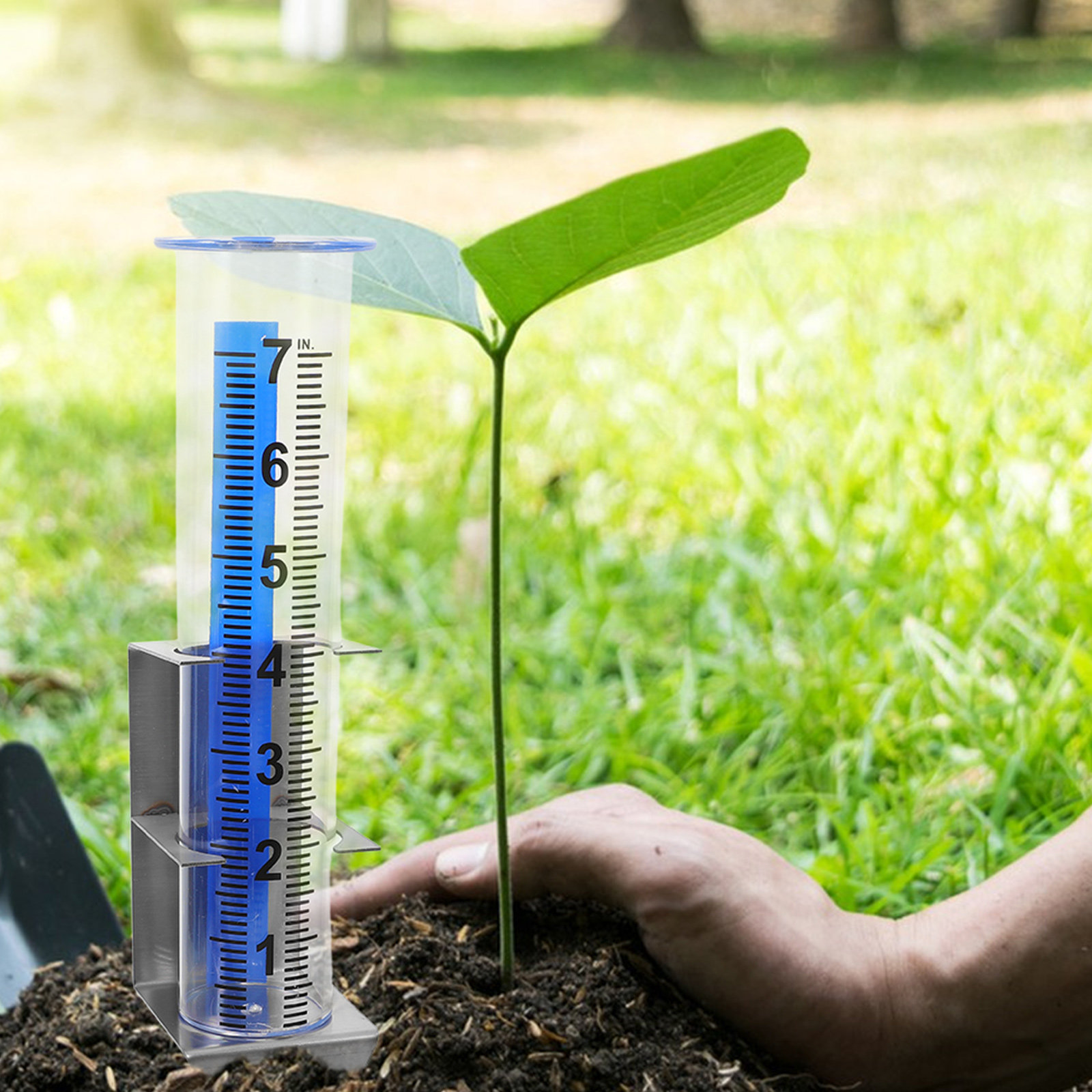 Rain Gauge Garden Lawn Farm Pa – Gardening Tools Rack recenzja i cena