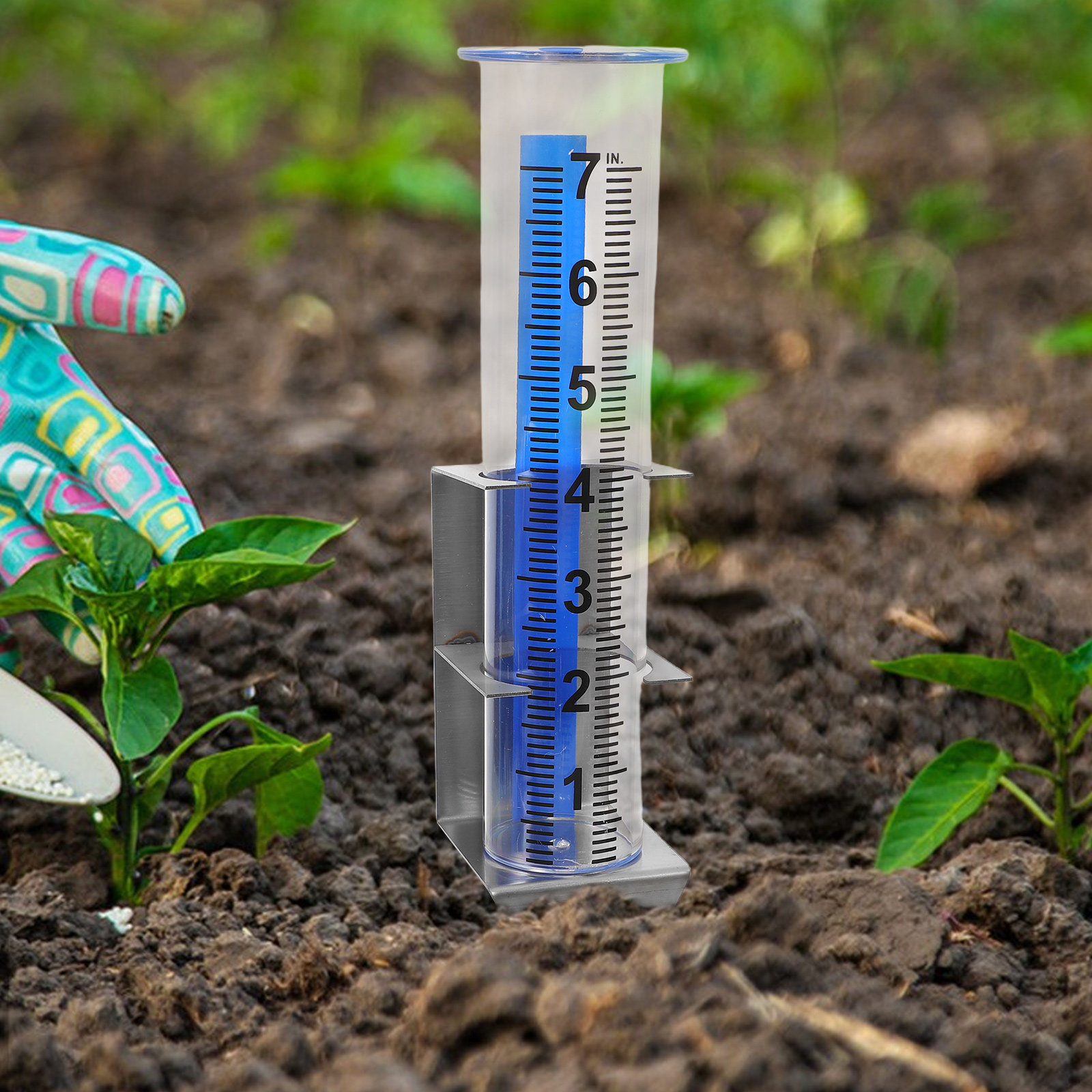 Rain Gauge Garden Lawn Farm Pa – Gardening Tools Rack recenzja i cena