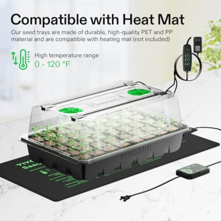6-Pack Seed Starter Trays for  – Seed Starter Trays recenzja i cena