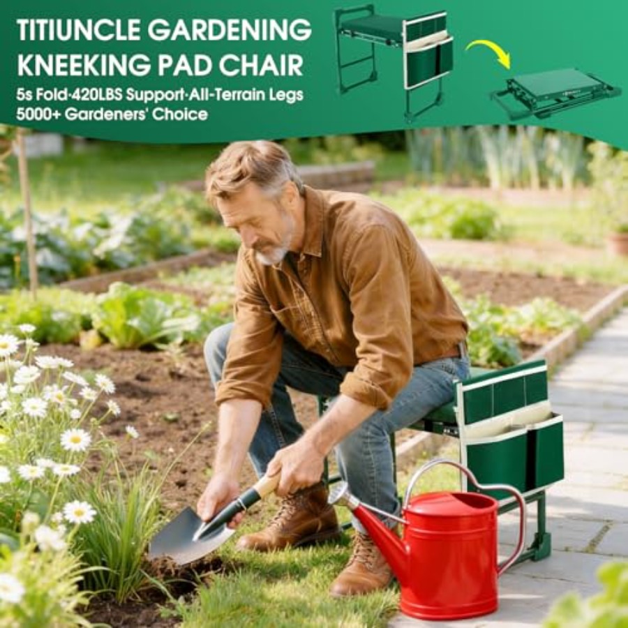 Garden Kneeler and Seat for Se – Gardening Tools For Seniors recenzja i cena