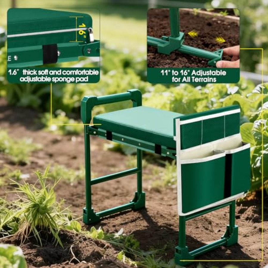 Garden Kneeler and Seat for Se – Gardening Tools For Seniors recenzja i cena