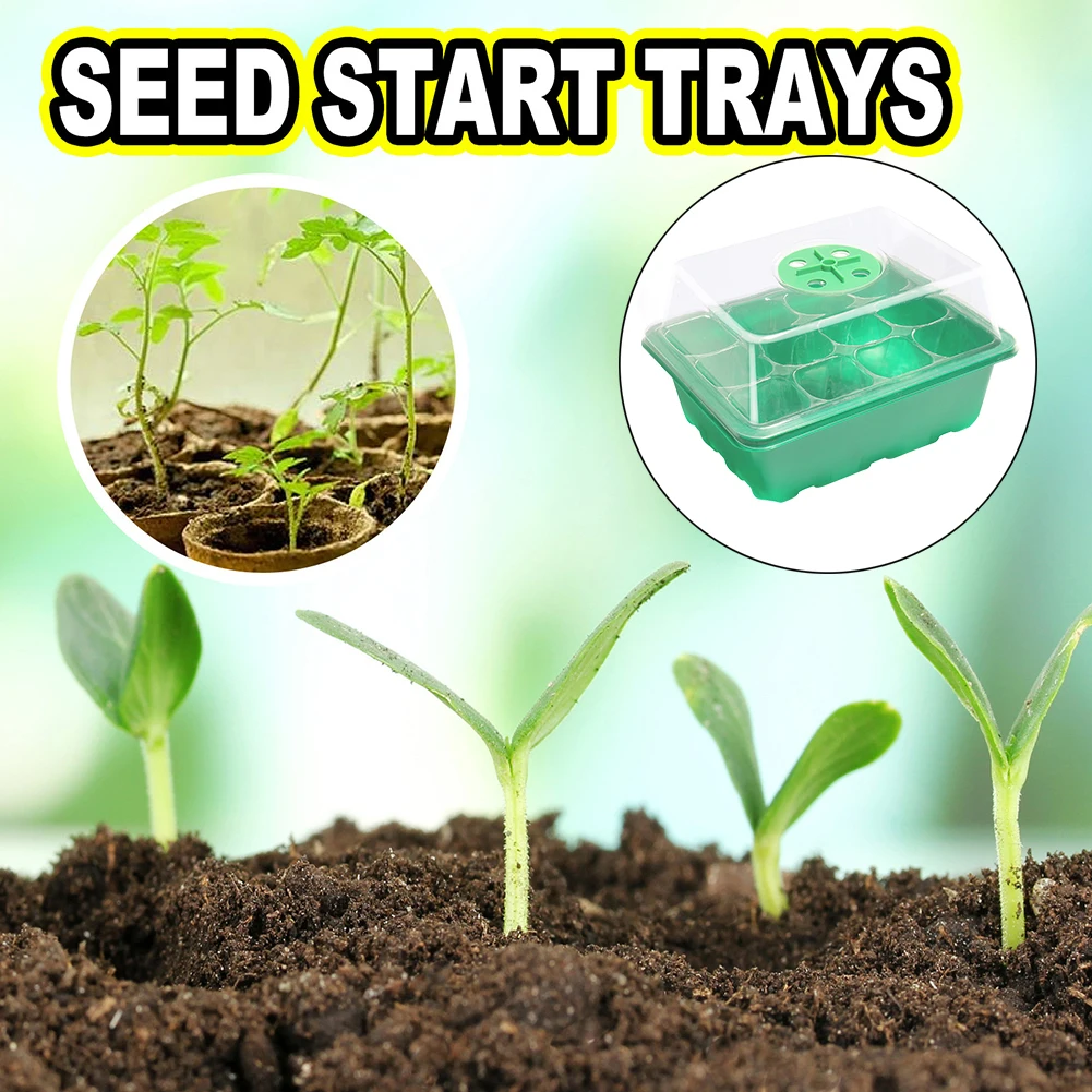 12 Holes Seed Starter Tray wit – Seed Starter Trays recenzja i cena
