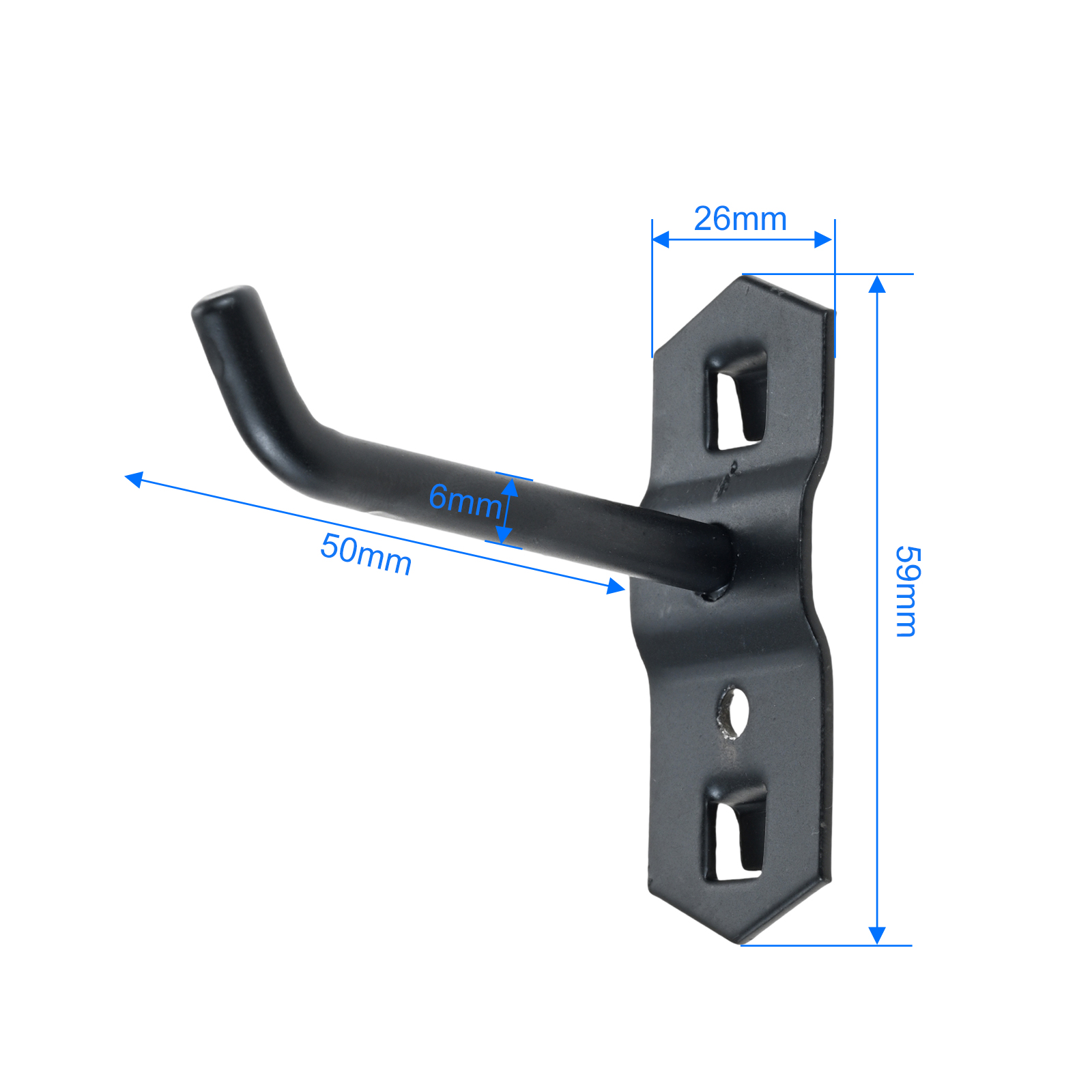 10Pcs/set 50mm Black Hole Boar – Gardening Tools Rack recenzja i cena