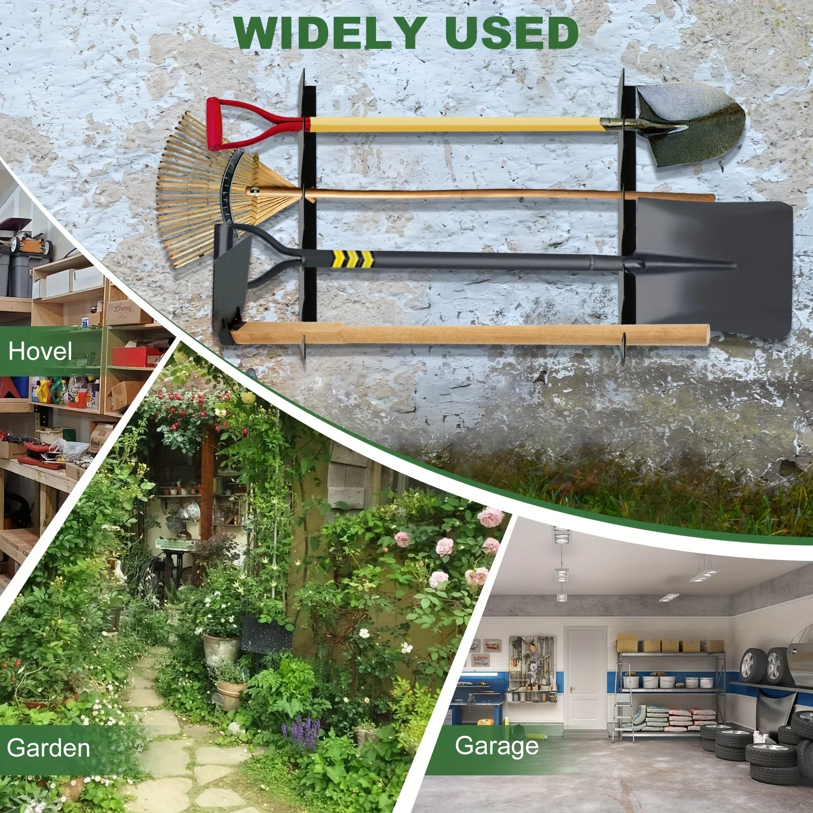 Heavy Duty Metal Garden Tool H – Gardening Tools Rack recenzja i cena