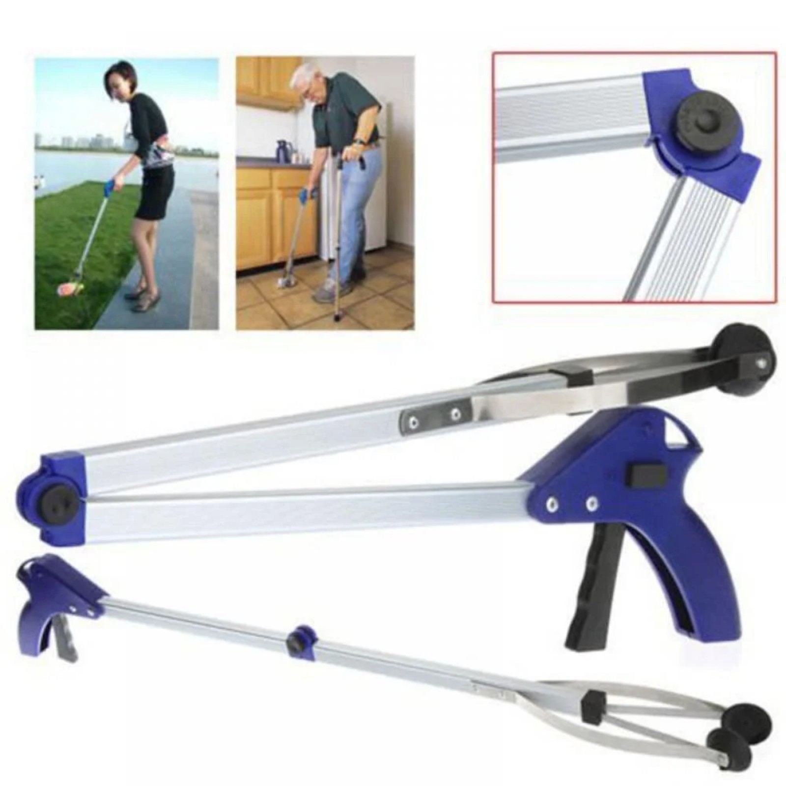 Long Foldable Thick Aluminum A – Gardening Tools For Seniors recenzja i cena