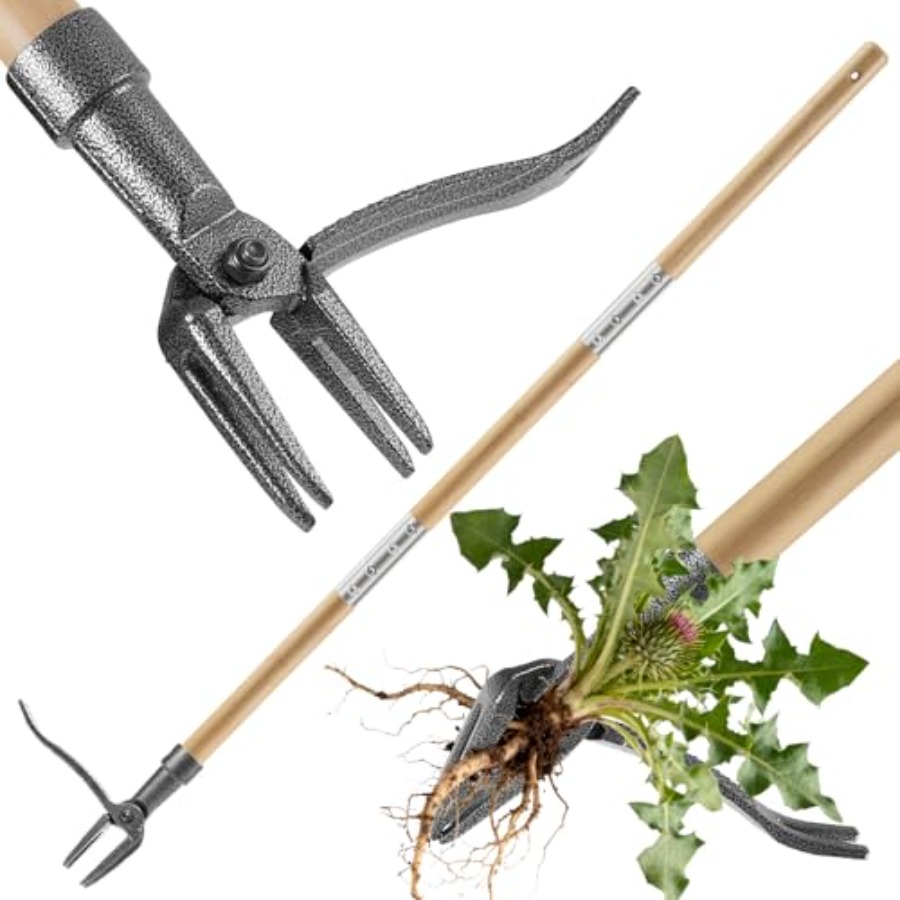 Long Handle Weed Pulling Tool  – Gardening Tools For Seniors recenzja i cena