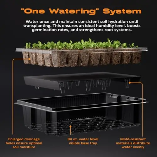 80-Cell Self-Watering Seed Sta – Seed Starter Trays recenzja i cena