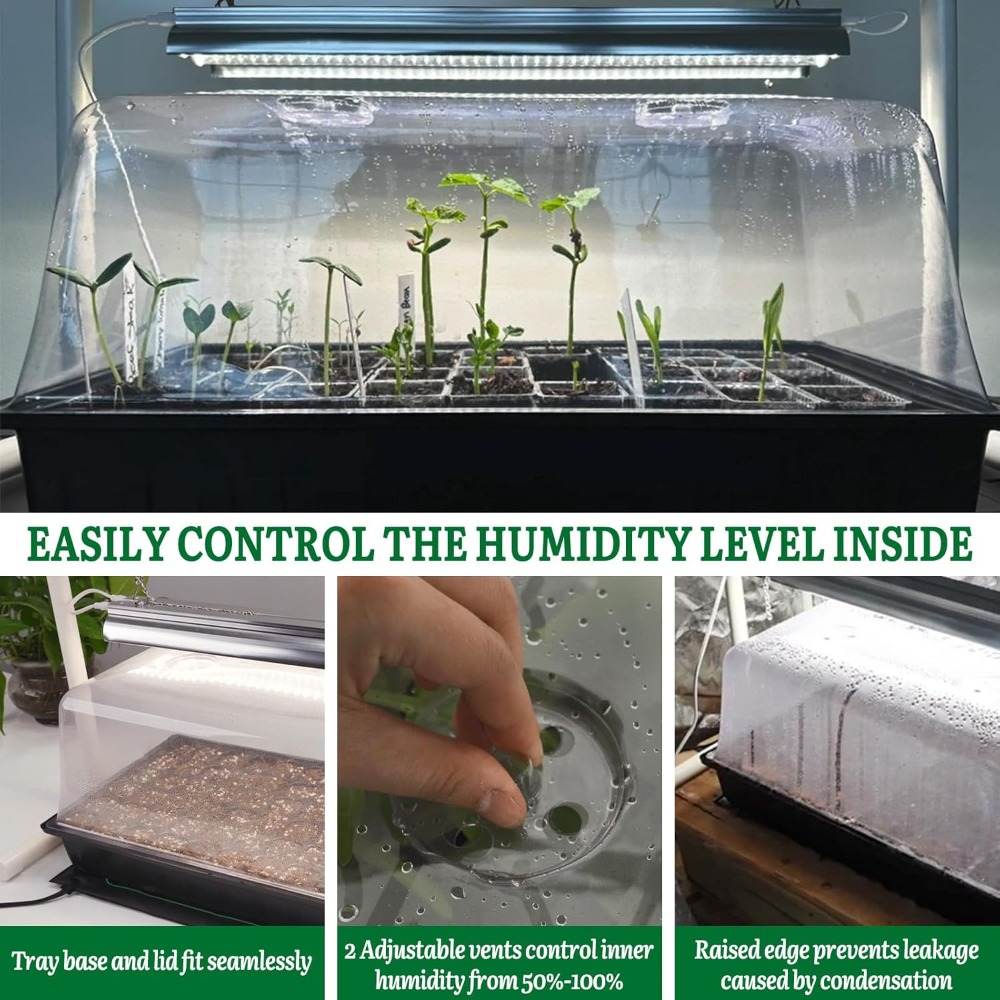 Seed Starter Kit with Grow Lig – Seed Starter Trays recenzja i cena