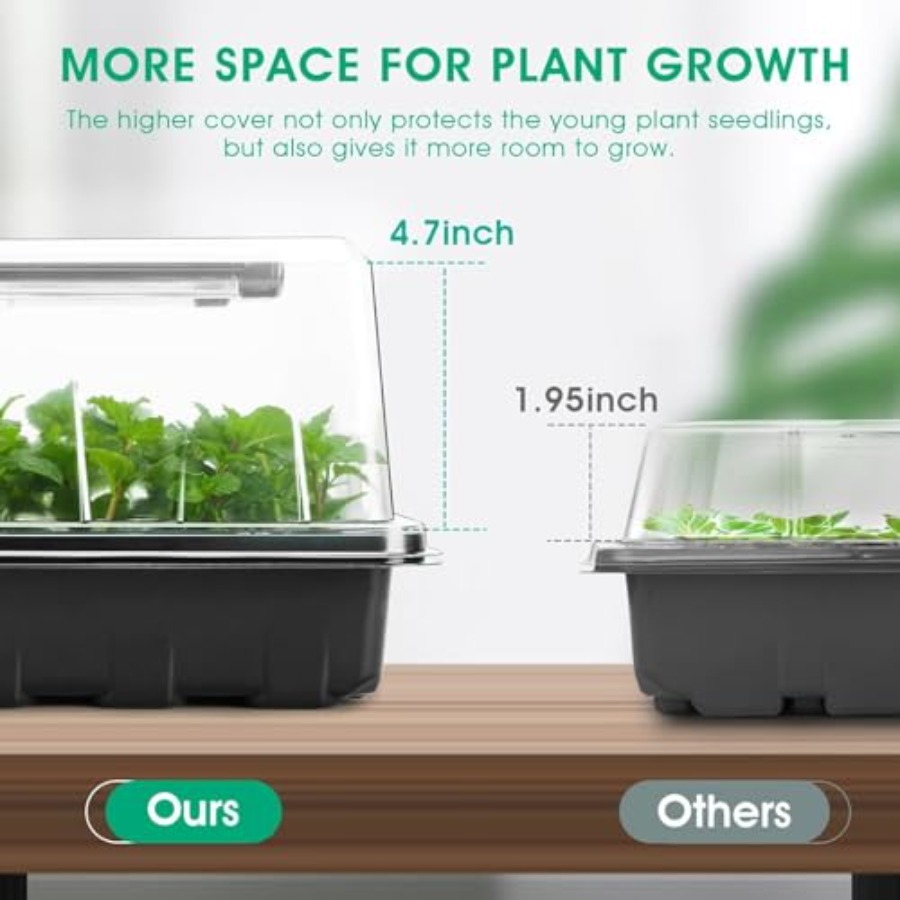 Seed Starter Tray with Grow Li – Seed Starter Trays recenzja i cena
