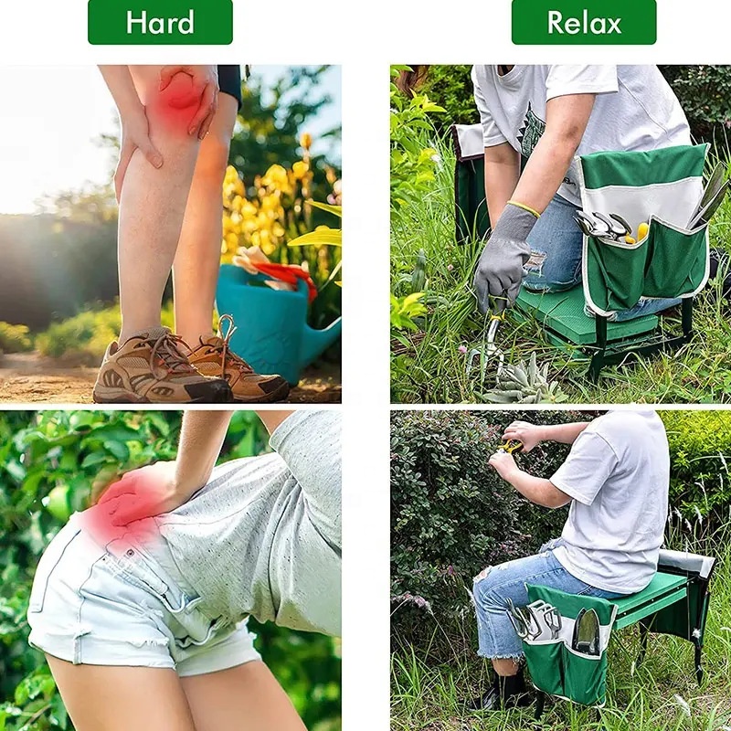 2in1 Garden Kneeler and Seat,  – Gardening Tools For Seniors recenzja i cena