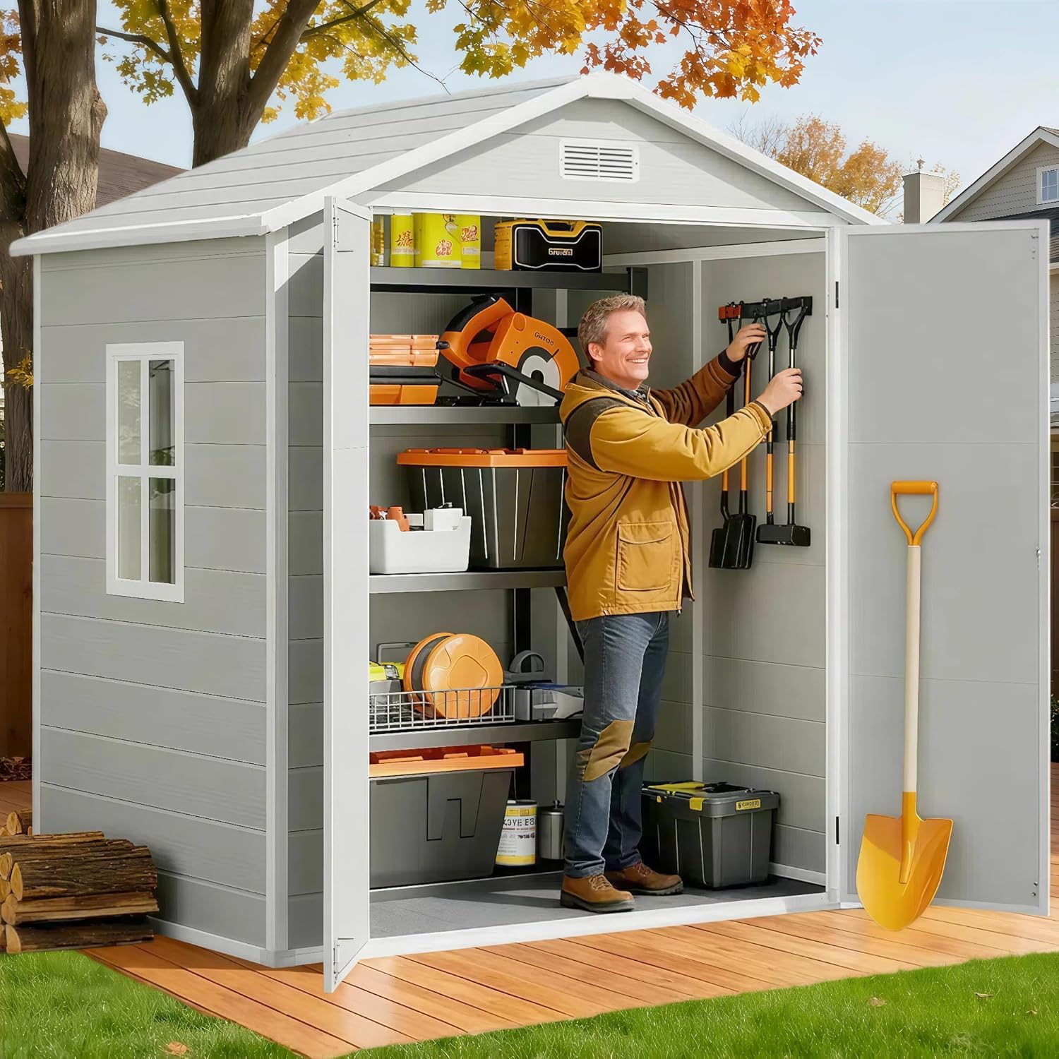 All-Weather Resin Outdoor Stor – Gardening Tools In recenzja i cena