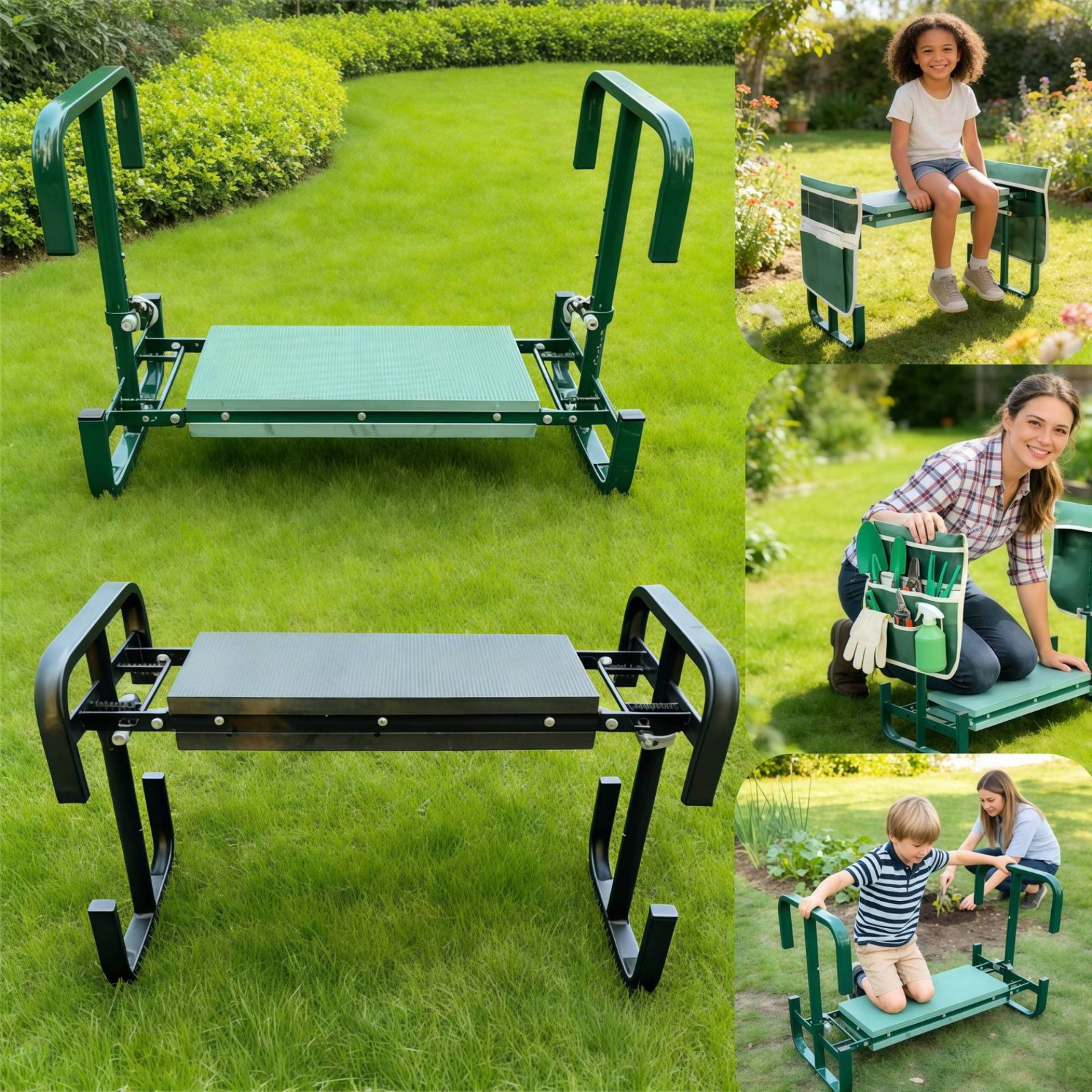 2In1 Garden Kneeler and Seat H – Gardening Tools For Seniors recenzja i cena