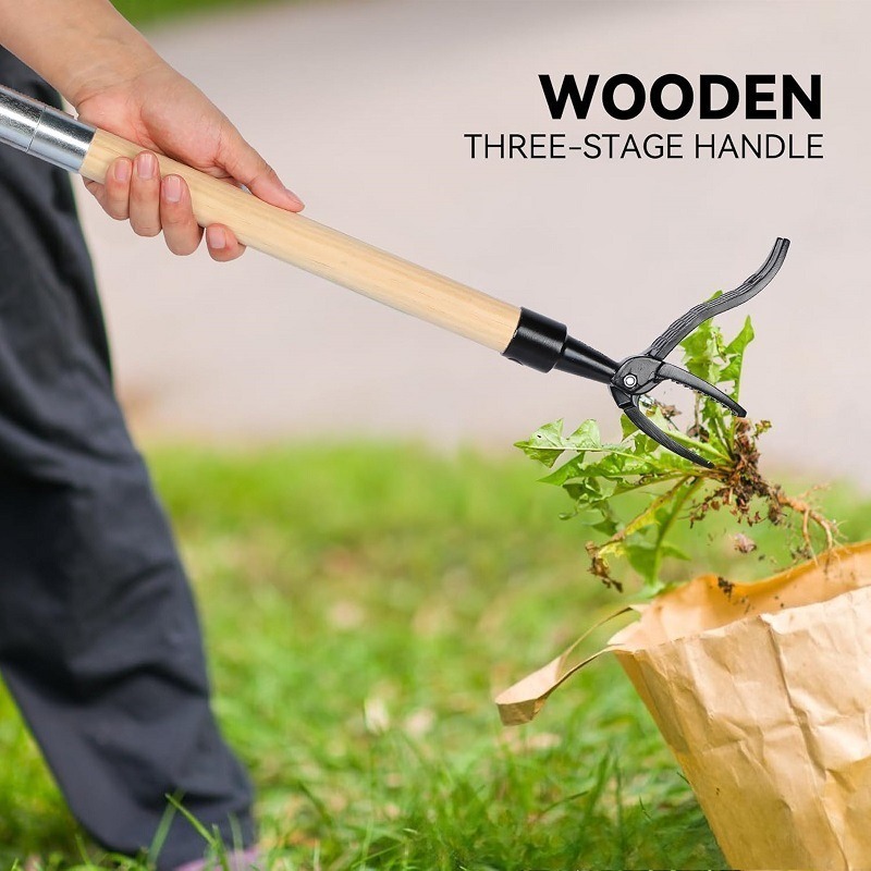 Standing Weed Puller Tool - Ad – Gardening Tools To Remove Weeds recenzja i cena