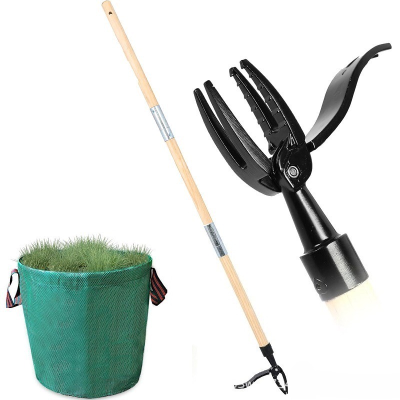 Standing Weed Puller Tool - Ad – Gardening Tools To Remove Weeds recenzja i cena