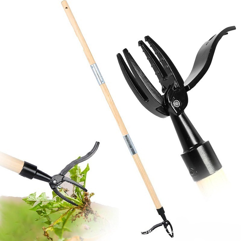 Standing Weed Puller Tool - Ad – Gardening Tools To Remove Weeds recenzja i cena