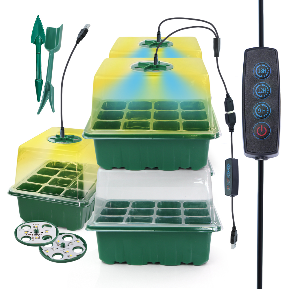 LED Nursery Pots with Grow Lig – Seed Starter Trays recenzja i cena