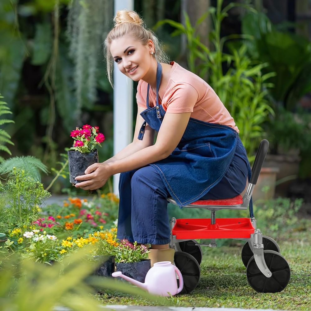 Height-Adjustable Swivel Garde – Gardening Tools For Seniors recenzja i cena