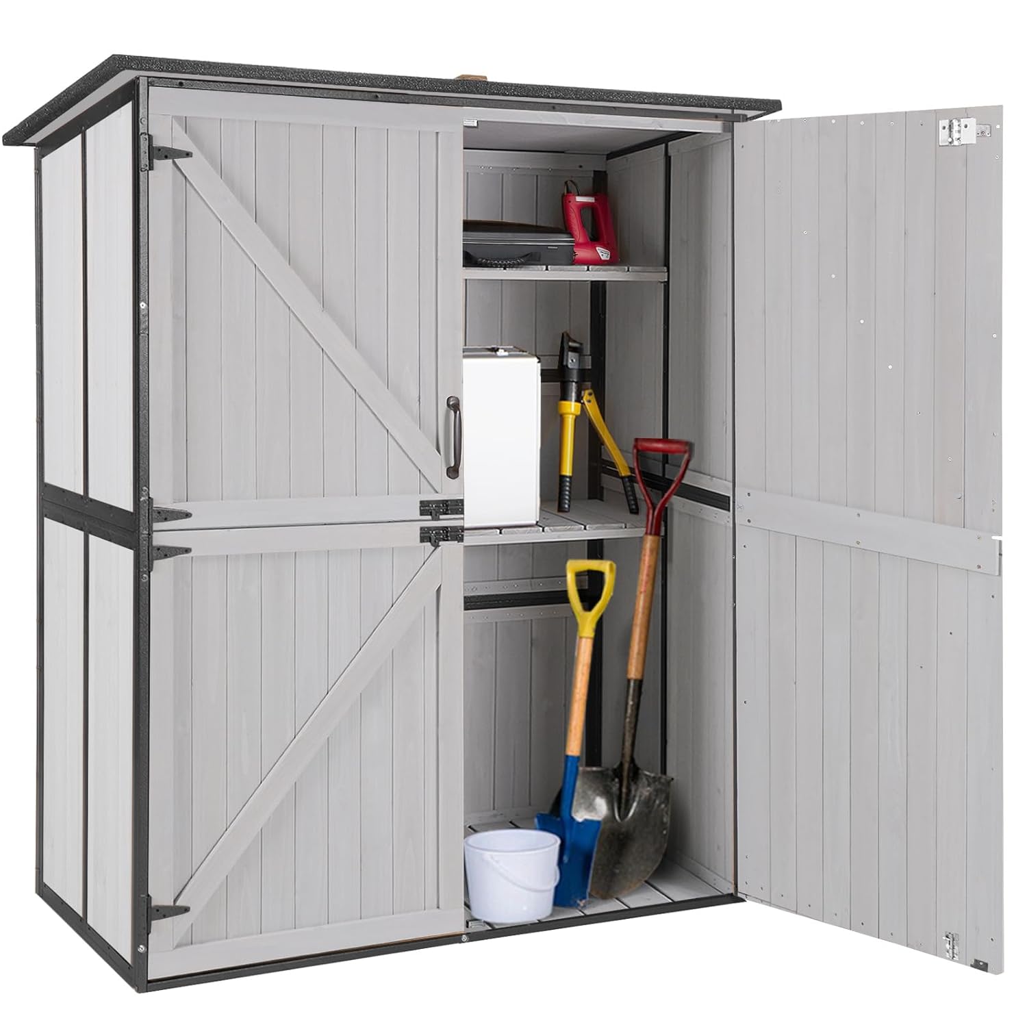 Outdoor Cabinet Storage Shed w – Gardening Tools In recenzja i cena