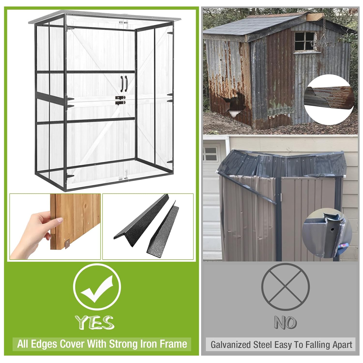 Outdoor Cabinet Storage Shed w – Gardening Tools In recenzja i cena