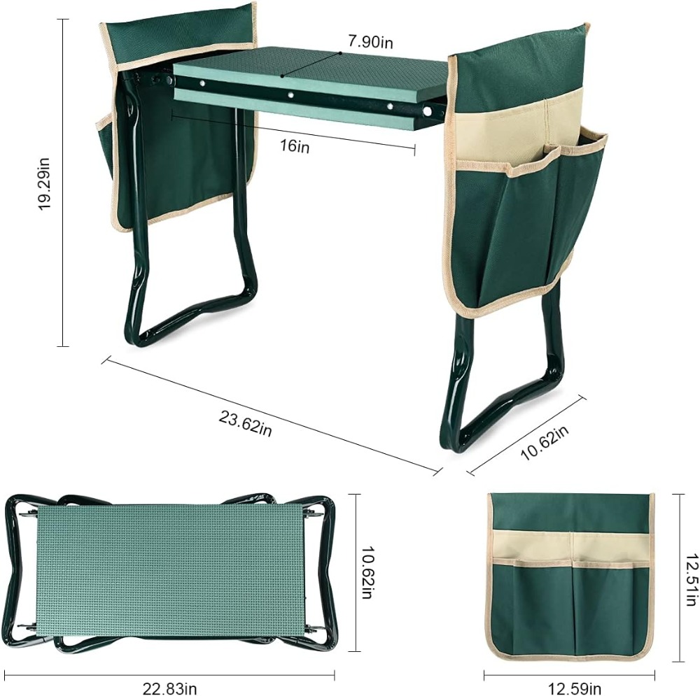 Upgraded Garden Kneeler and Se – Gardening Tools For Seniors recenzja i cena