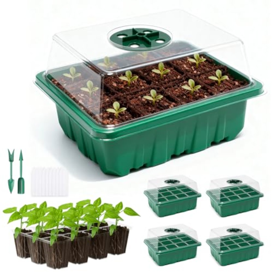 5 Packs Seed Starter Tray with – Seed Starter Trays recenzja i cena