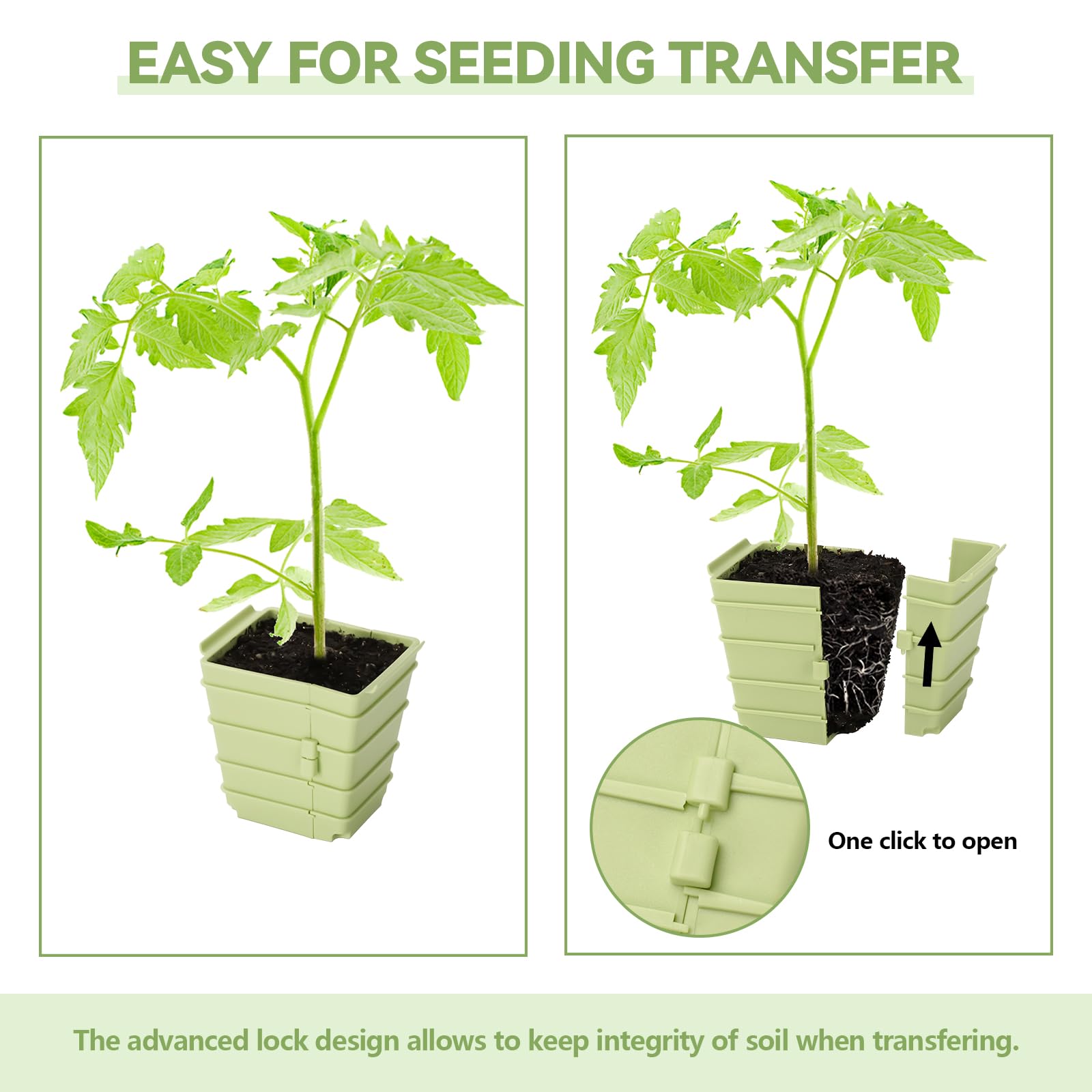 Side-Open Seed Starter Tray 8- – Seed Starter Trays recenzja i cena