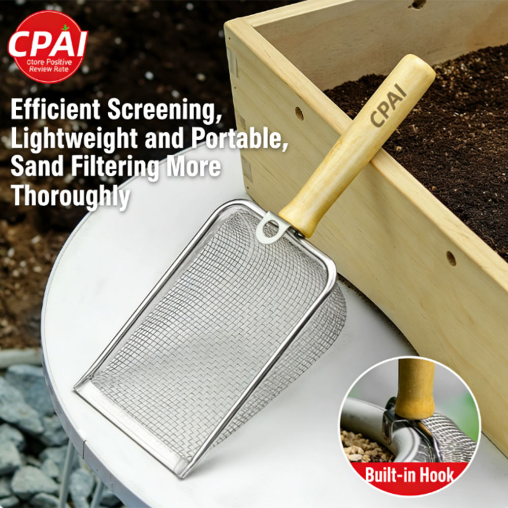 Must-Have Soil Sifter, Stainle – Gardening Tools Must Haves recenzja i cena